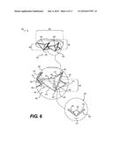 Footwear With Flexible Auxetic Sole Structure diagram and image