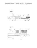 SHORT WAVELENGTH VISIBLE LIGHT-EMITTING TOOTHBRUSH WITH AN ELECTRONIC     SIGNAL INTERLOCK CONTROL diagram and image