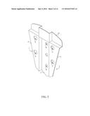 System for Mounting a Curtain Rod diagram and image