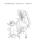 PATIENT HANDLING DEVICE INCLUDING LOCAL STATUS INDICATION, ONE-TOUCH     FOWLER ANGLE ADJUSTMENT, AND POWER-ON ALARM CONFIGURATION diagram and image