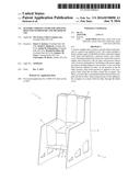 SENSORY UPRIGHT CHAIR FOR APPLYING DEEP TOUCH PRESSURE AND METHOD OF USE diagram and image