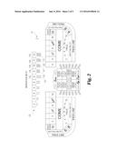 CRAPS GAME WITH A REPEATED NUMBER BASED WAGERING AREA diagram and image