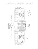 CRAPS GAME WITH A REPEATED NUMBER BASED WAGERING AREA diagram and image