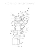 HORIZONTAL MULTI-JOINT ROBOT AND ROBOT diagram and image