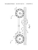 WHEEL ASSEMBLY FOR AN IRRIGATION SYSTEM diagram and image