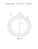 Pneumatic tire for use on row-crop field sprayers and other like farm     machinery diagram and image