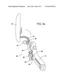 CONSOLE ARMREST ASSEMBLY WITH DAMPENING STRUT AND INTEGRATED INERTIAL LOCK diagram and image