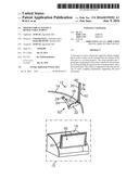 MOTOR VEHICLE HAVING A RETRACTABLE SCREEN diagram and image