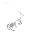 BICYCLE WITH REAR DRIVE ASSEMBLY FOR ELLIPTICAL MOVEMENT diagram and image