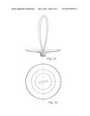 CLOSURE WITH AN ELASTICALLY DEFORMABLE ELEMENT diagram and image