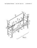 ADJUSTABLE SCAFFOLD ASSEMBLY diagram and image