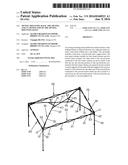 AWNING MOUNTING RACK, THE AWNING AND AN AWNING TOP OF THE AWNING MOUNTING     RACK diagram and image