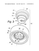 SECURITY KNOB WITH THREADED MEMBER diagram and image