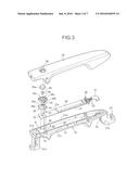 HANDLE DEVICE FOR VEHICLE DOOR diagram and image