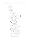 TWO-CYLINDER THICK MATTER PUMP HAVING A TRANSFER TUBE diagram and image