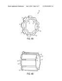 RADIALLY DEFLECTABLE BUSHING AND STEERING GEAR ASSEMBLY USING THE SAME diagram and image