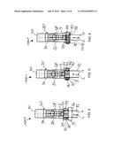 DEVICE FOR TRIGGERING A GAS SPRING diagram and image