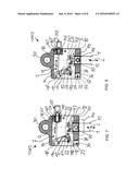 DEVICE FOR TRIGGERING A GAS SPRING diagram and image