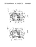 DEVICE FOR TRIGGERING A GAS SPRING diagram and image