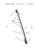 RETROFIT-STYLE LAMP AND FIXTURE, EACH INCLUDING A ONE-DIMENSIONAL LINEAR     BATWING LENS diagram and image