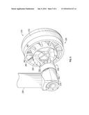 AIRBLAST NOZZLE WITH UPSTREAM FUEL DISTRIBUTION AND NEAR-EXIT SWIRL diagram and image