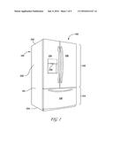 Control System for Bottom Freezer Refrigerator with Ice Maker in Upper     Door diagram and image