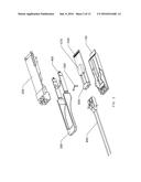 PLUGGABLE OPTICAL CONNECTOR, LOCK AND RELEASE MECHANISM THEREFOR diagram and image