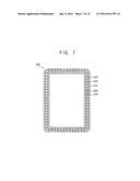 COATING DEVICE, METHOD OF MANUFACTURING DISPLAY SUBSTRATE USING THE SAME     AND DISPLAY SUBSTRATE MANUFACTURED USING THE SAME diagram and image