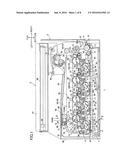 Image Forming Apparatus Having Cartridge And Waste Developer Accommodating     Portion diagram and image