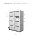 Medical Supply Cabinet With Lighting Features diagram and image