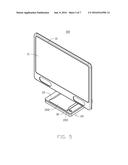 ELECTRONIC DEVICE WITH BRACKET FOR DISK DRIVE diagram and image