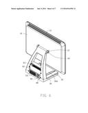 ELECTRONIC DEVICE WITH BRACKET FOR DISK DRIVE diagram and image