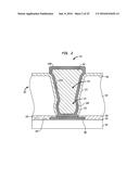 STACKED MICROELECTRONIC ASSEMBLY WITH TSVS FORMED IN STAGES AND CARRIER     ABOVE CHIP diagram and image