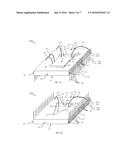 CHIP CARRIER WITH DUAL-SIDED CHIP ACCESS AND A METHOD FOR TESTING A CHIP     USING THE CHIP CARRIER diagram and image