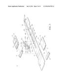 ELECTRONIC DEVICE AND FASTENING MODULE THEREOF diagram and image