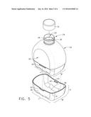 CONTAINER ASSEMBLY FOR YOUR PET diagram and image