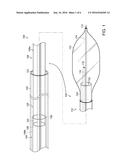 Shafts With Pressure Relief in Cryotherapeutic Catheters and Associated     Devices, Systems, and Methods diagram and image