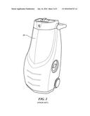 DEVICE AND METHOD FOR DISPENSING A DISINFECTING AGENT diagram and image