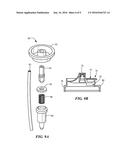 DEVICE AND METHOD FOR DISPENSING A DISINFECTING AGENT diagram and image