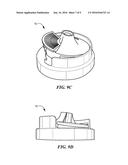 DEVICE AND METHOD FOR DISPENSING A DISINFECTING AGENT diagram and image