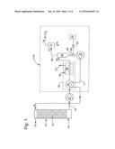 CYCLONE SEPARATION AND RECOVERY OF CARBON DIOXIDE FROM HEATED LIQUID     ABSORBENT diagram and image