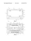 License Plate Holder diagram and image