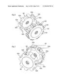 DEVICE FOR CAMBER AND/OR TOE ADJUSTMENT OF A VEHICLE WHEEL diagram and image