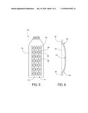 CONTAINER WITH ARCUATE SIDEWALL PANELS diagram and image