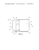 DRINKING VESSEL WITH ERGONOMIC RIM diagram and image