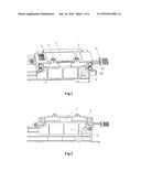 Device for locking sealing interface of maintenance window diagram and image