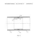 METHOD FOR PROTECTING A WELDED JOINT BETWEEN PIPES HAVING AN INTERIOR     COATING diagram and image