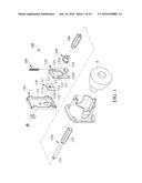 TRANSMISSION MECHANISM OF HANDLE LOCK SET diagram and image