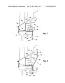 IMPELLER HAVING A RADIAL SEAL FOR A TURBINE ENGINE TURBINE diagram and image