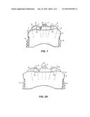 Reinforced Disc Brake Pad Backing Plate And Reinforced Brake Pad diagram and image